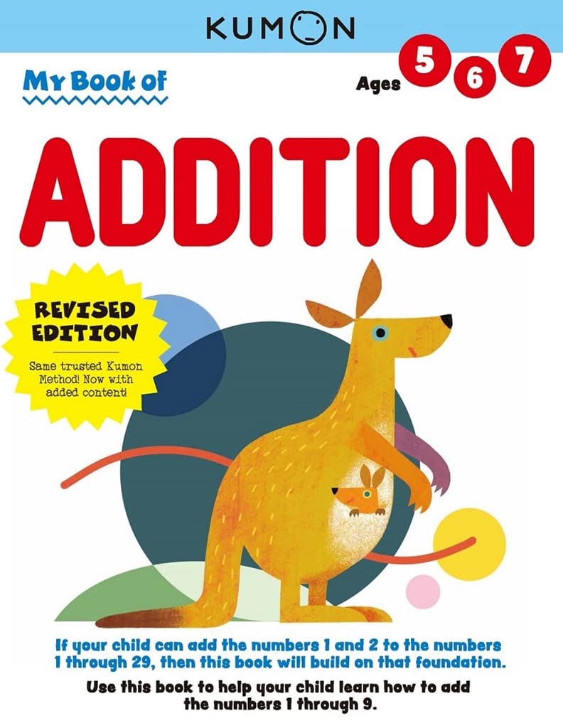 Libro Kumon Actividades De Sumas En Ingles Para Niños