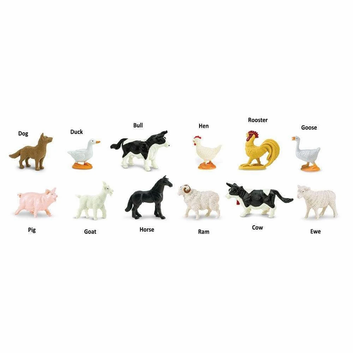 Set de animales de la granja