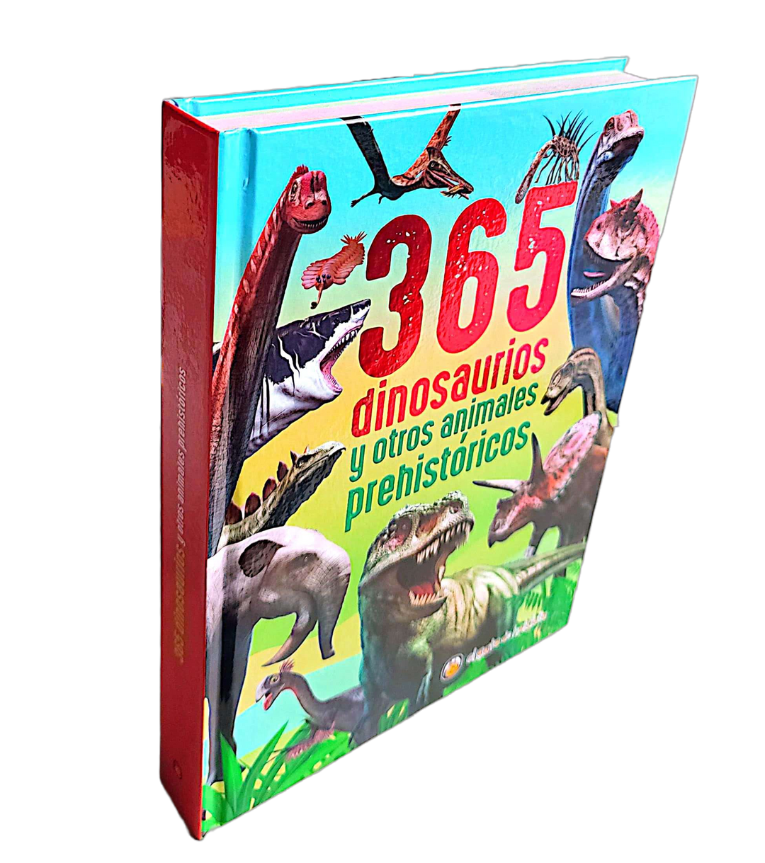 Libro 365 Dinosaurios Y Animales Prehistoricos