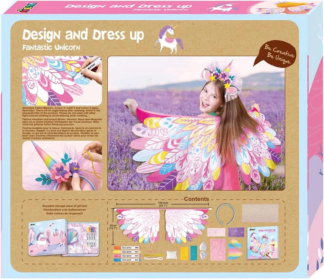 Set De Arte Y Diseño Disfraz De Unicornio