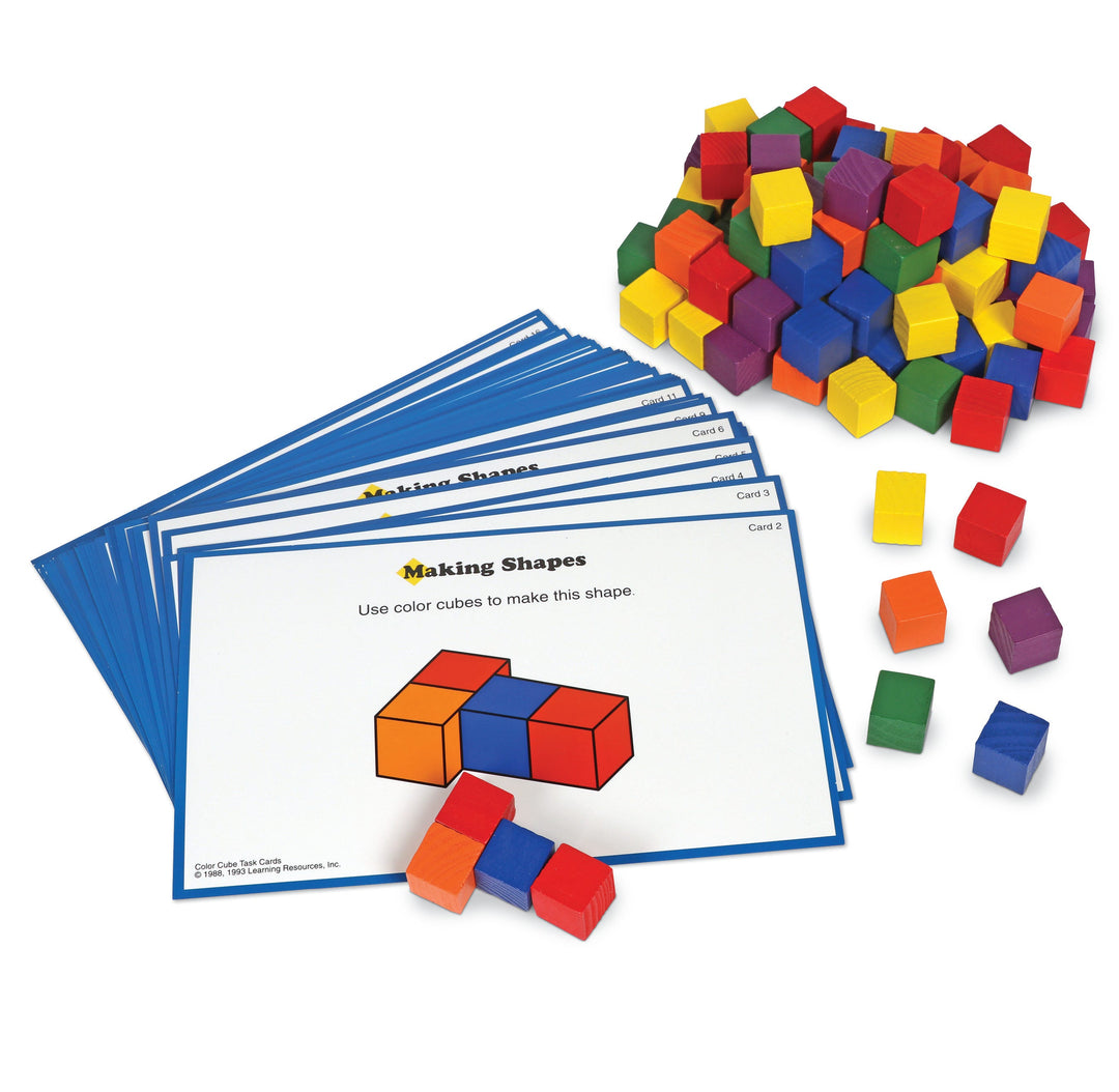 Juego Didáctico Cubo Creativos De Colores Para Niños