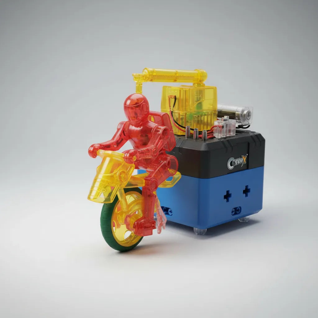 Experimento STEM Bicicleta En Movimiento