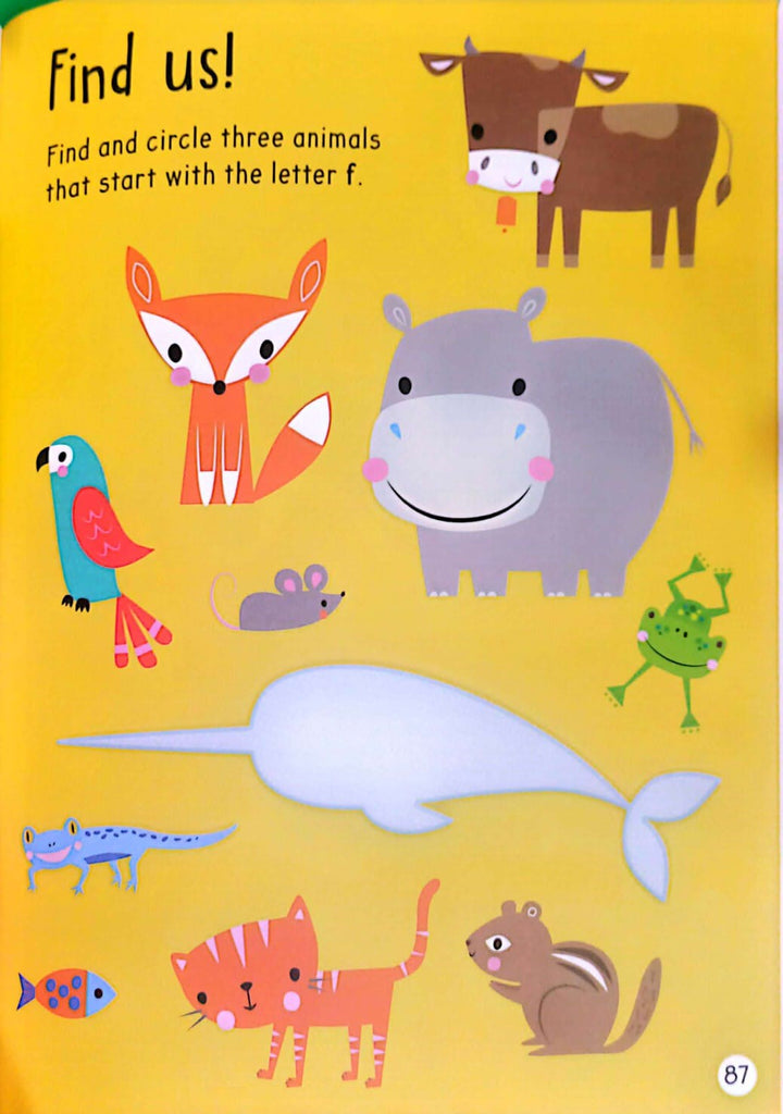 Libro De Actividades Con Stickers Para Ninos