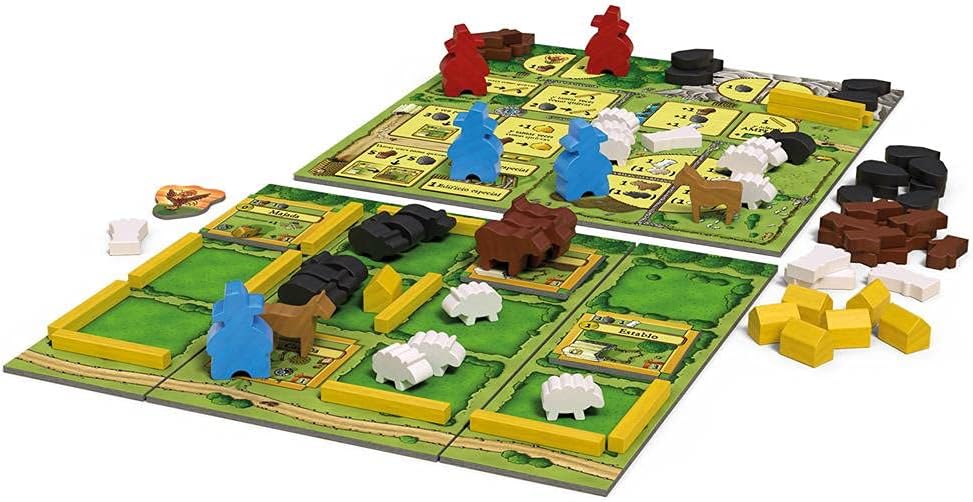Juego De Mesa Agricola Animales En La Granja