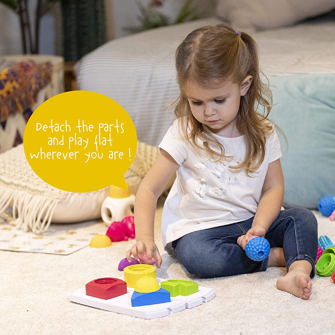 Juego Montessori Formas y Equilibrio 3 En 1