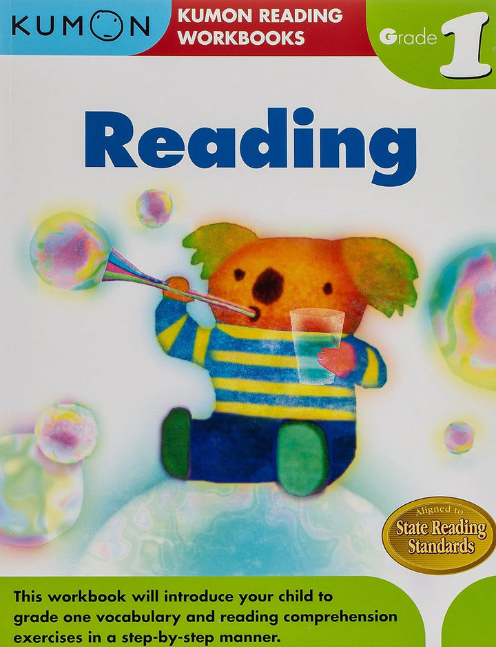 Libro Kumon Reading grade 1 para niños