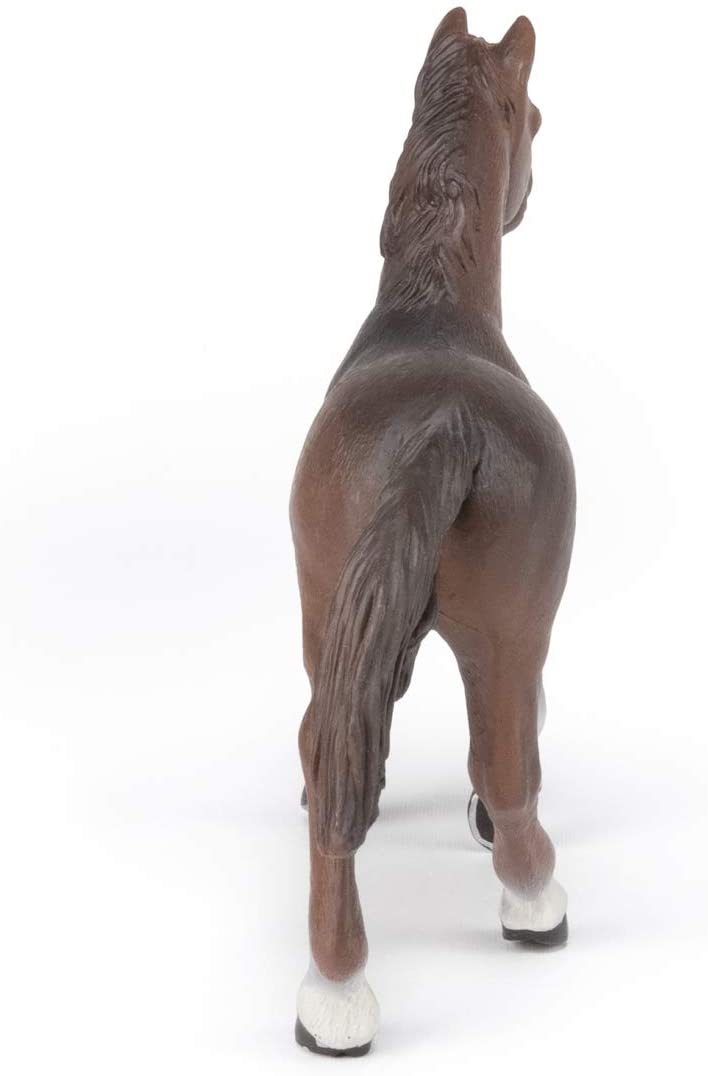 Figura Caballo Anglo Árabe Pintada a Mano