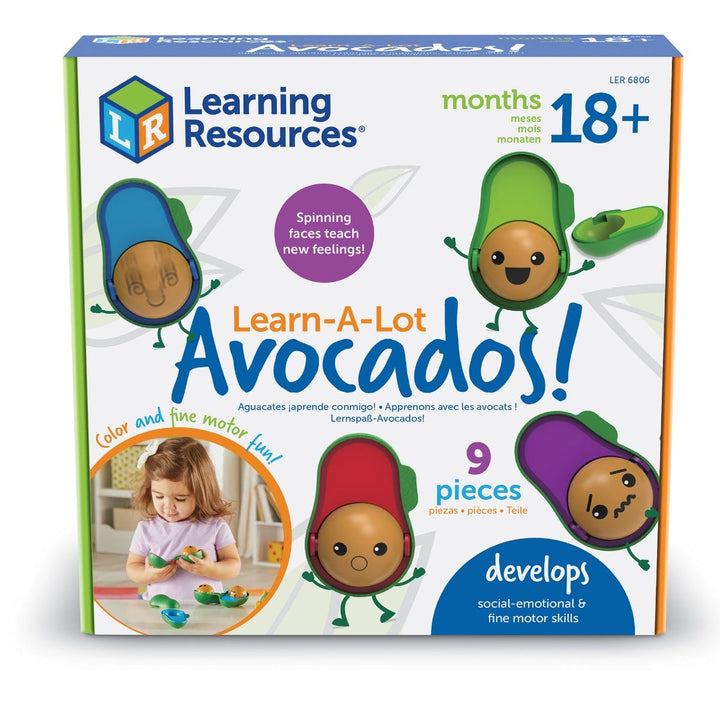 Juego Didáctico de Motricidad Fina Aguacates Para Niños