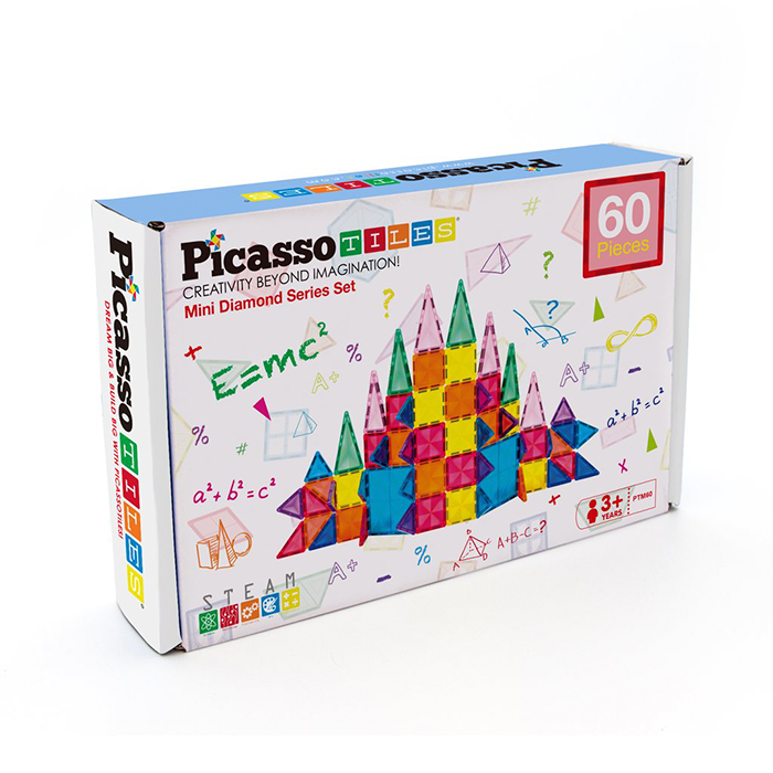 Juego de Construcción Magnético 60 Piezas