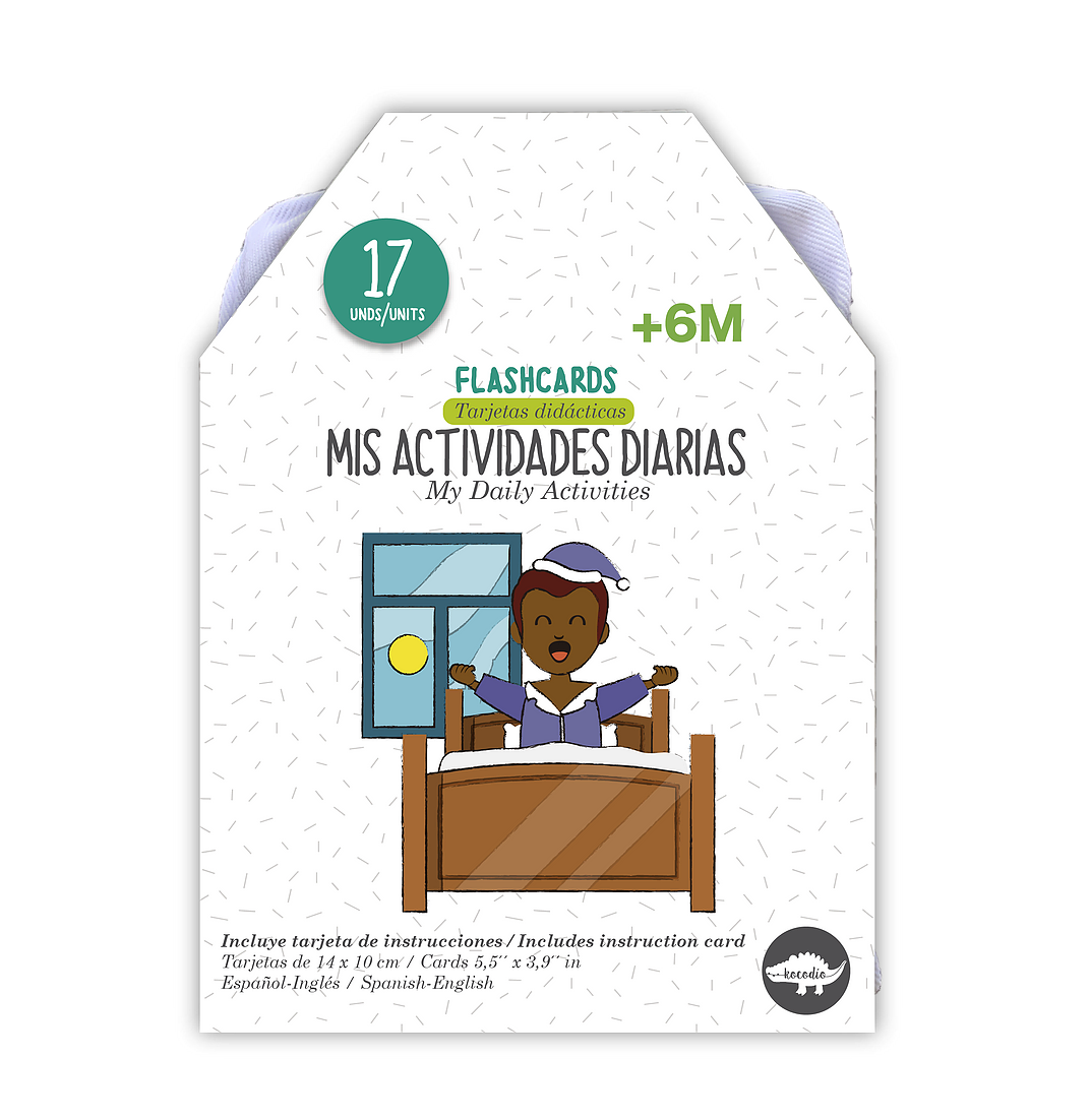Flash Cards Kocodío Actividades Diarias