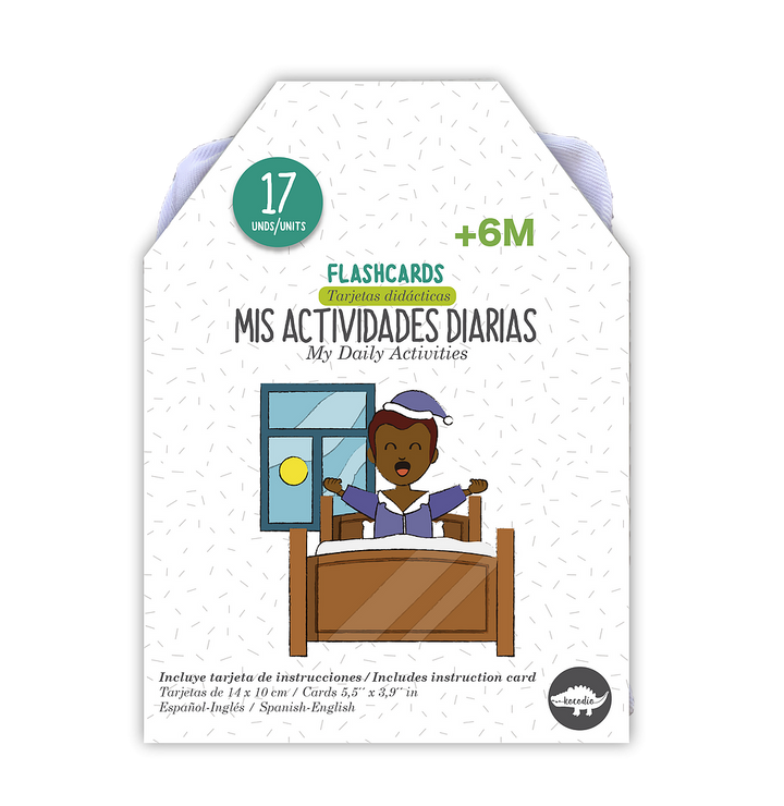 Flash Cards Kocodío Actividades Diarias