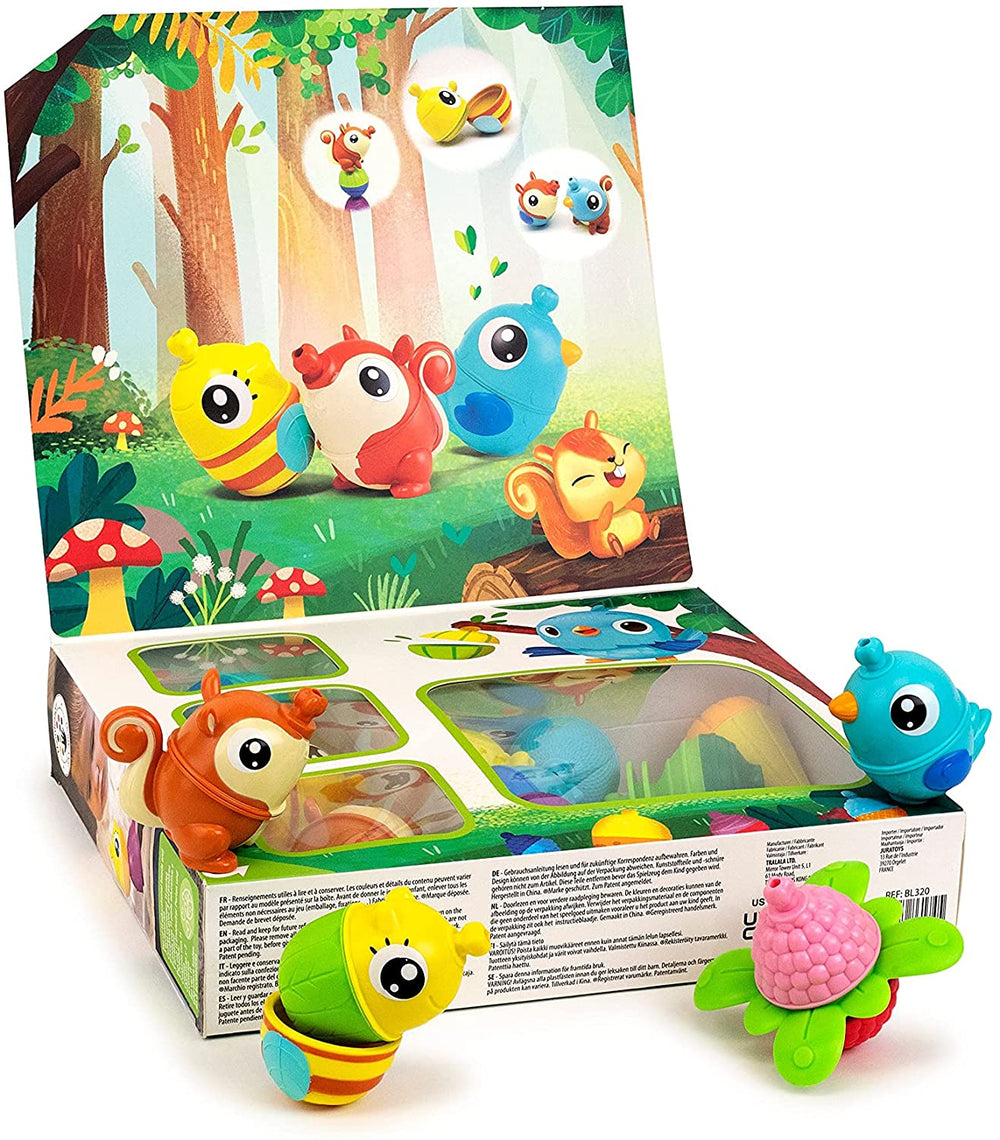 Animales Montessori Enhebrar y Apilar