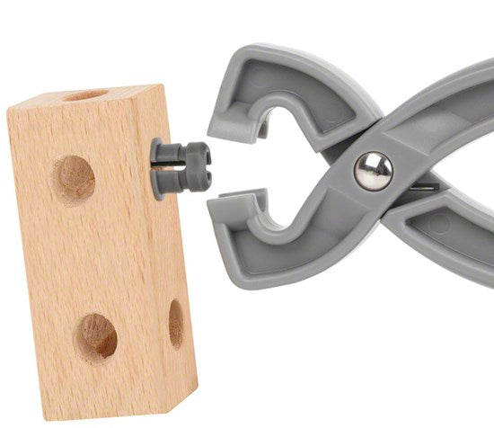 Juego De Construcción En Madera 136 Piezas