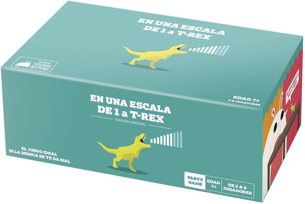 Juego De Mesa Escala Del 1 Al T-rex