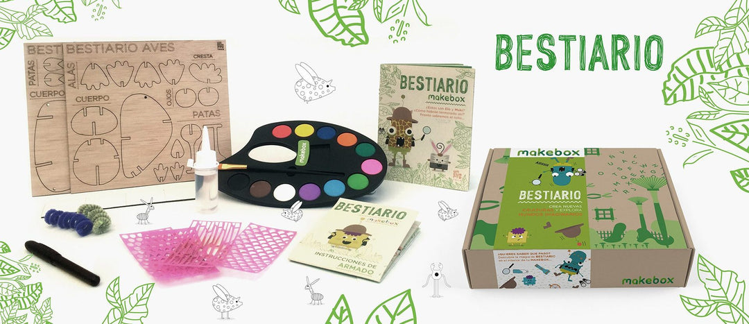 Producto Colombiano Makebox Bestiario