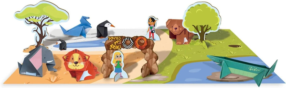 Set De Arte Y Manualidades Origami Animales