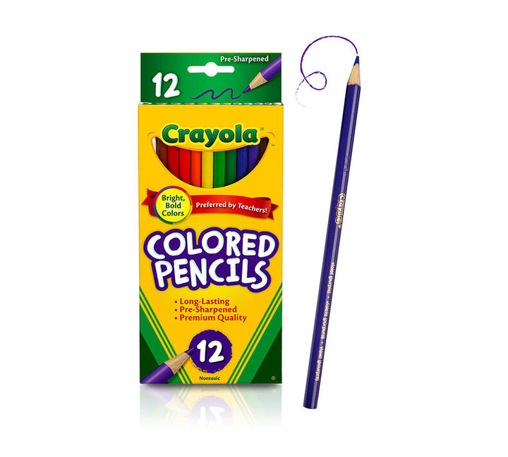 Set De 12 Lápices De Colores