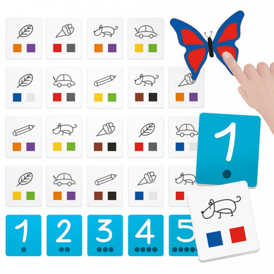 Juego Montessori 123 A Contar