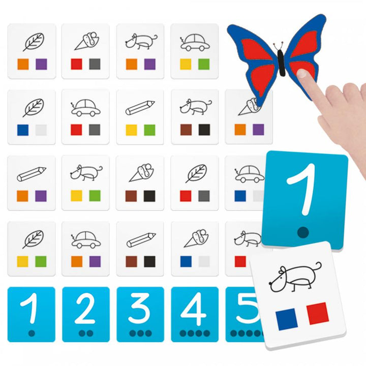 Juego Montessori 123 A Contar