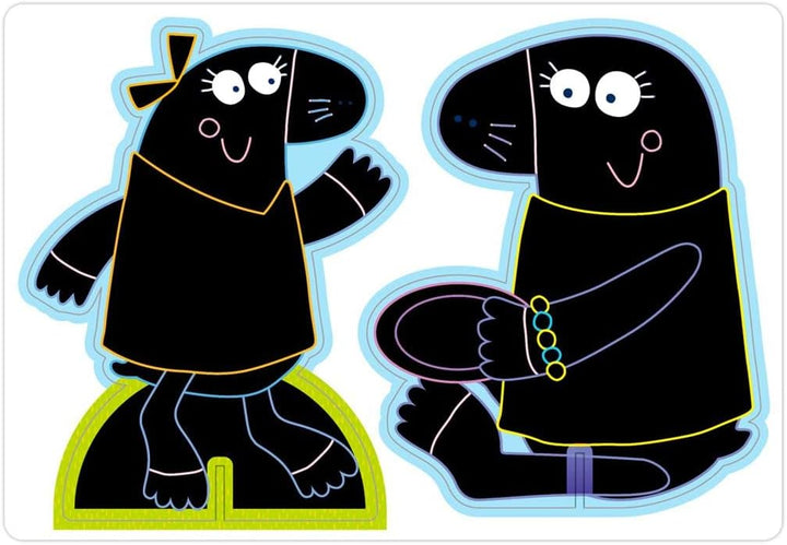 Set De Arte Y Manualidades Animales Para Raspar