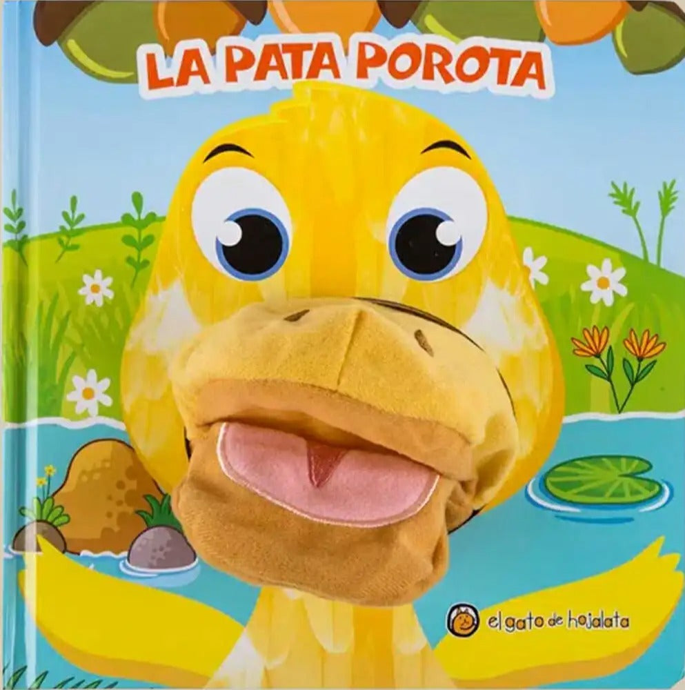 Libro Y Titere De Mano Animales Pato