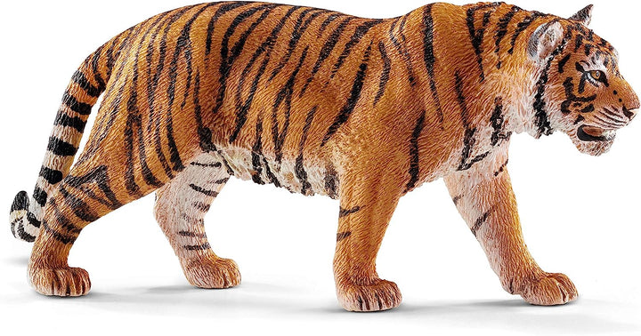 Figura Animales Tigre Pintado A Mano Para Niños