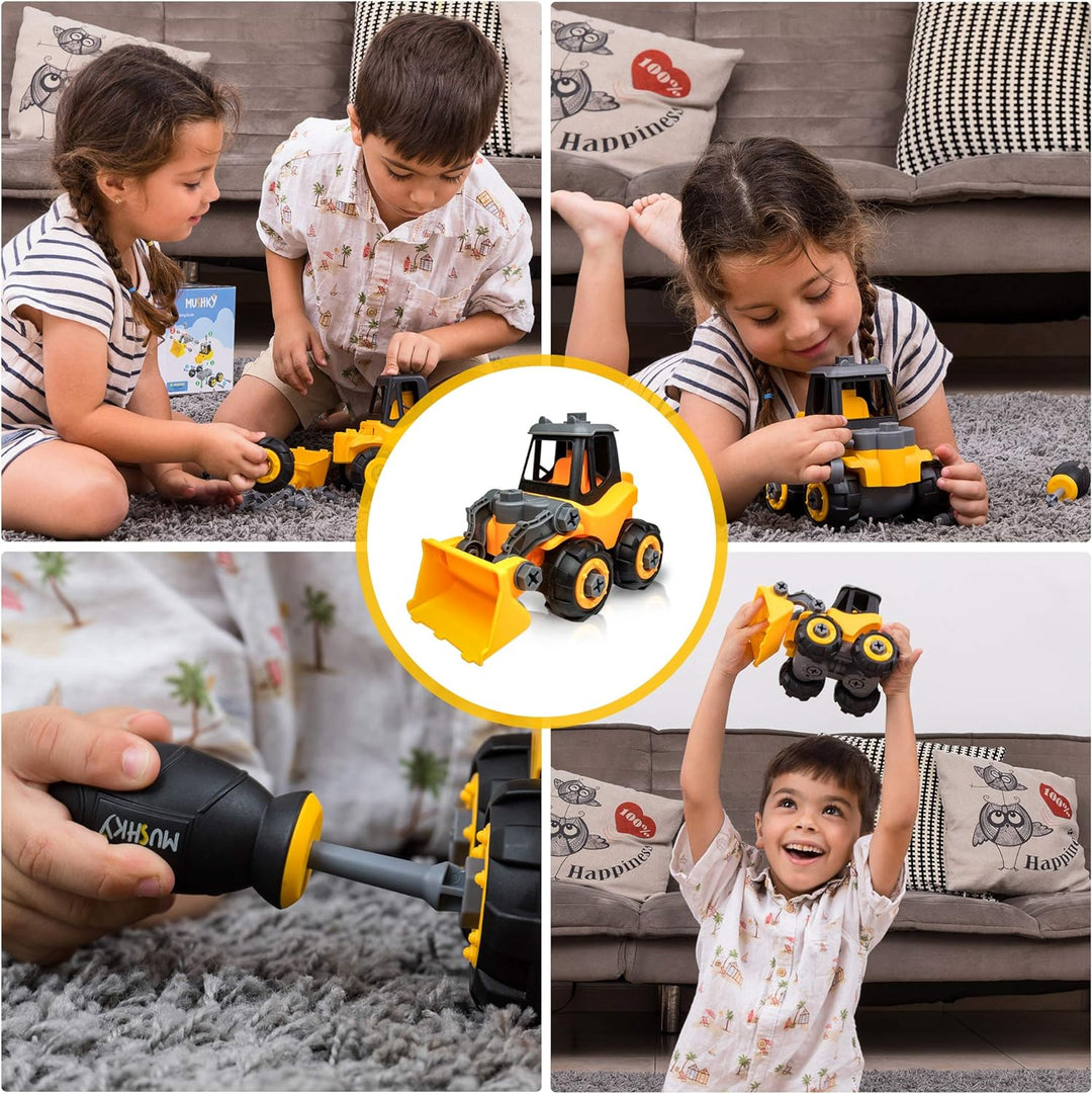 Construye Tu Propio Carro Excavadora Armar