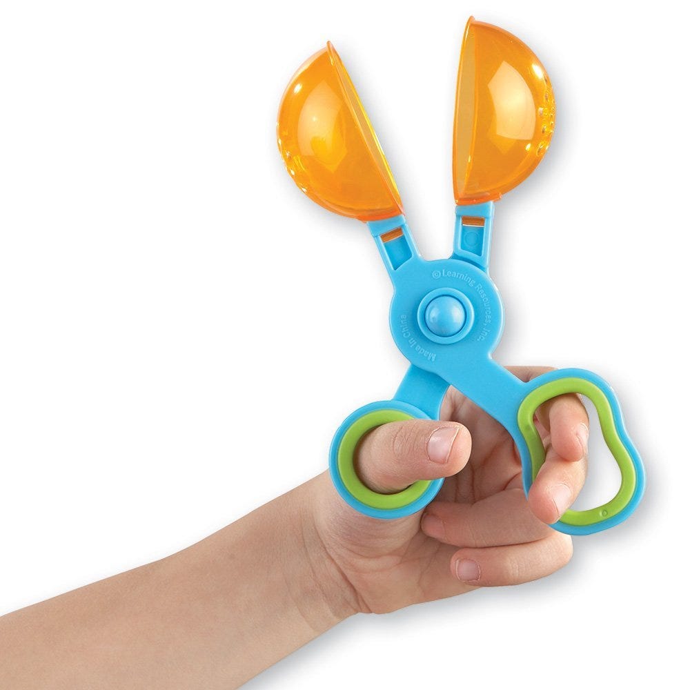 Pinza 1 Unidad Motricidad Fina Handy Scoopers  Morado