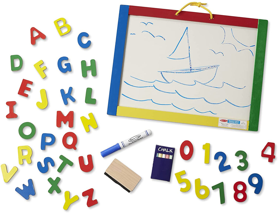 Tablero Y Letras Magneticas Tiza Marcador