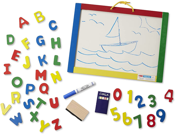 Tablero Y Letras Magneticas Tiza Marcador