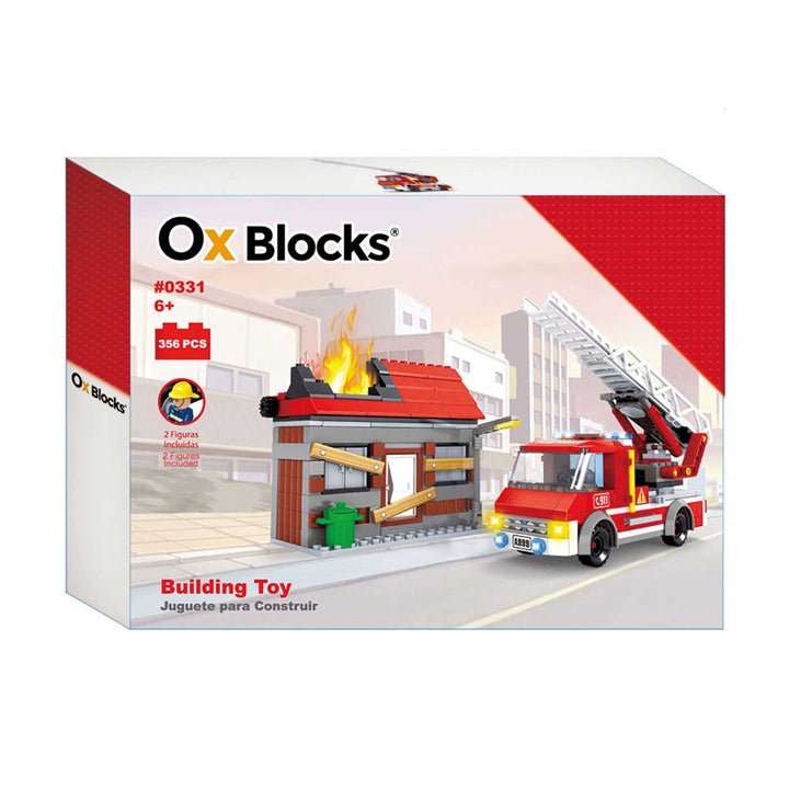Juego De Construccion Tipo Lego Bomberos