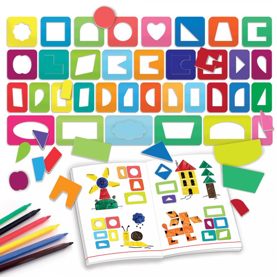Juego Montessori Plantillas Divertidas