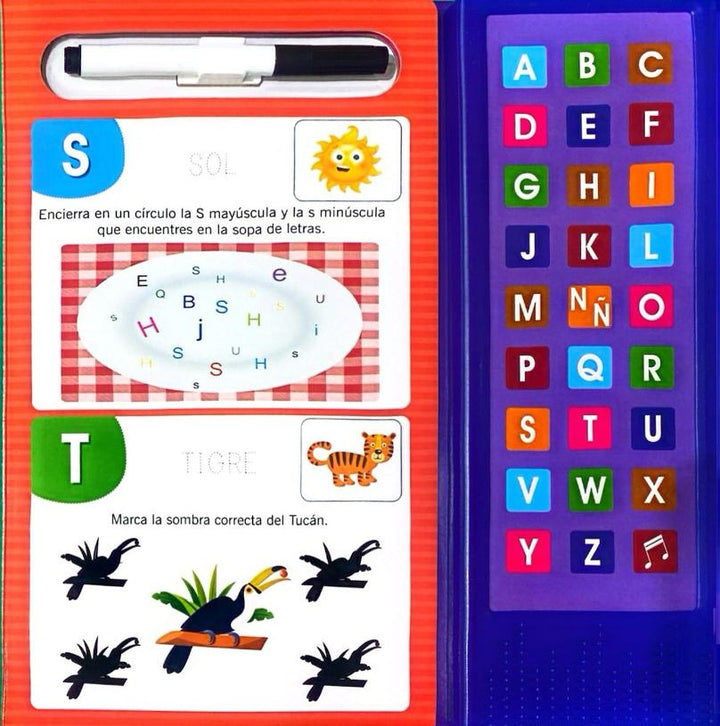 Libro Didactico Escucha Y Aprende ABC