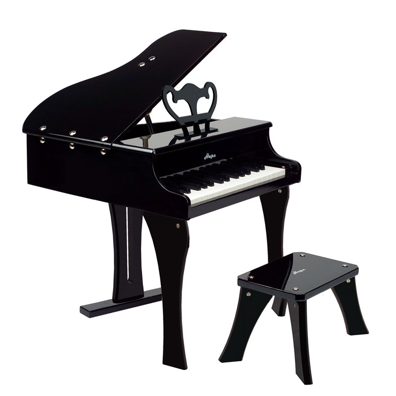 Piano Clásico Negro De Lujo