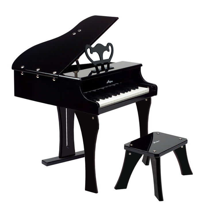Piano Clásico Negro De Lujo