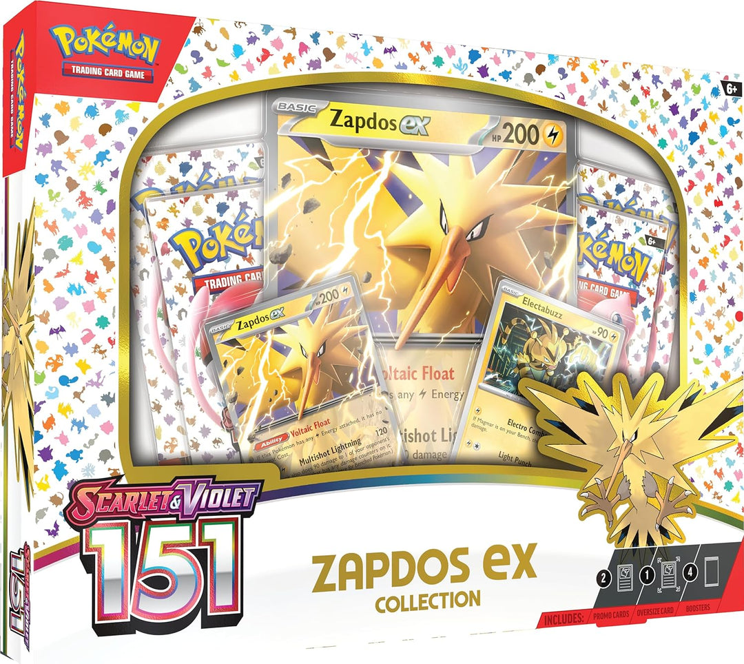 Set De Cartas Pokemon Coleccion Zapdos Ex