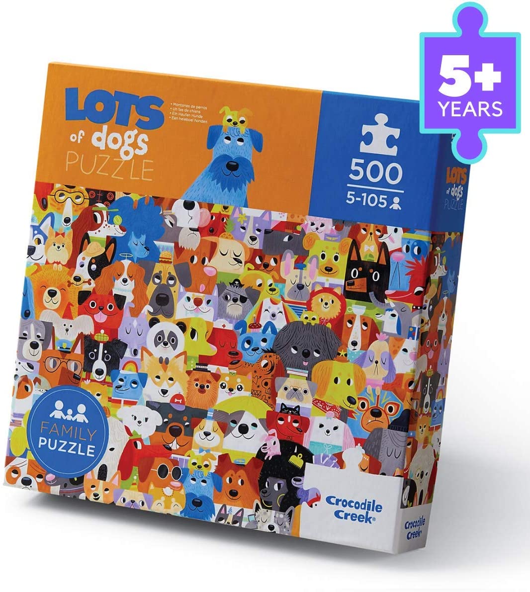 Rompecabezas 500 Piezas Lots Of Dogs