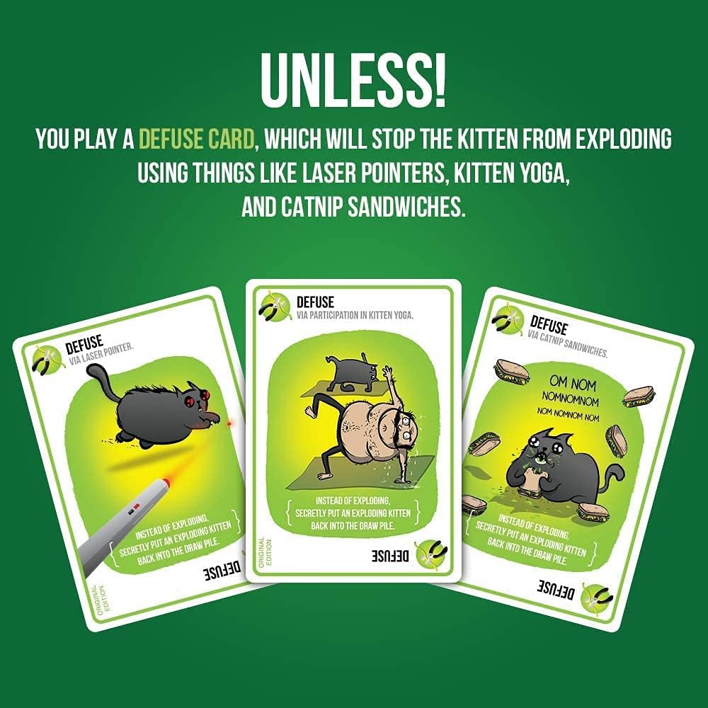 Juego De Mesa Exploding Kittens Expansion