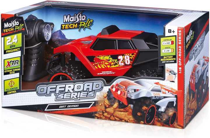 Carro A Control Remoto Todoterreno 4 x 4 Niños