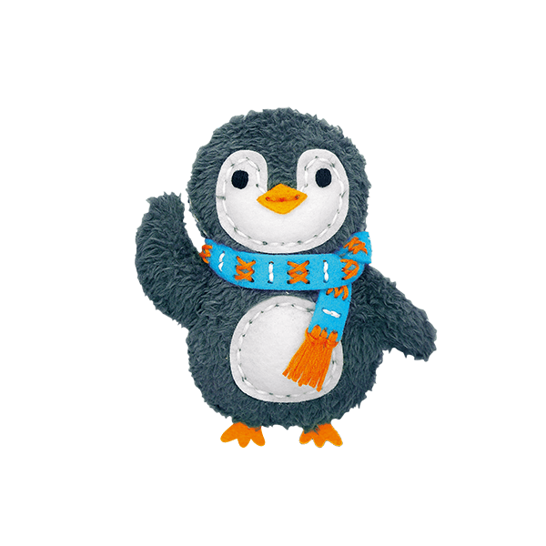 Set De Arte Y Diseño Llaveros Tejidos pinguino