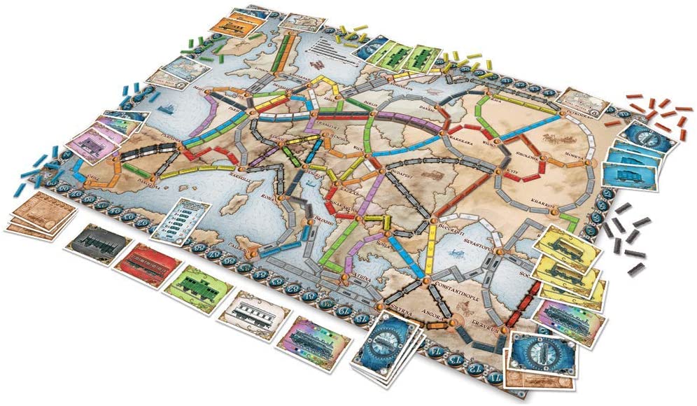 Juegos de Mesa ¡Aventureros Al Tren! Europa