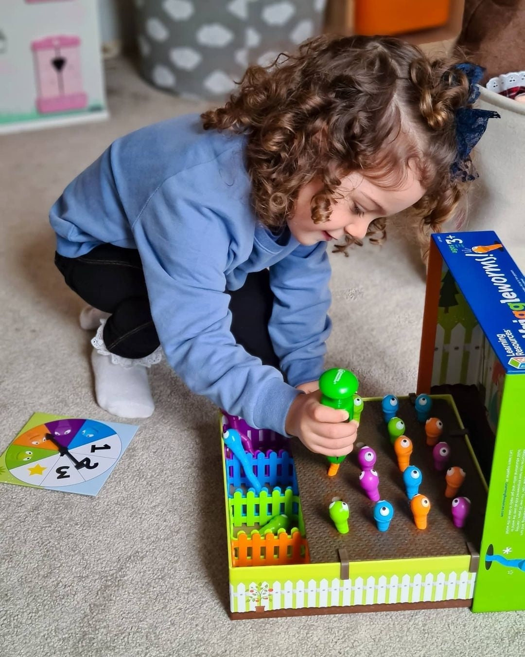 Juego de Motricidad Fina Colores y Números ParaNiños
