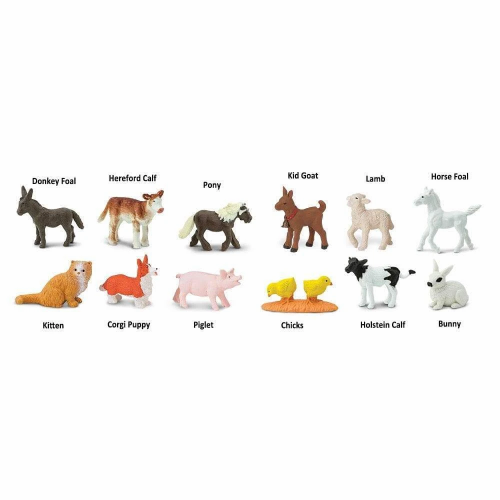 Set animales de la granja