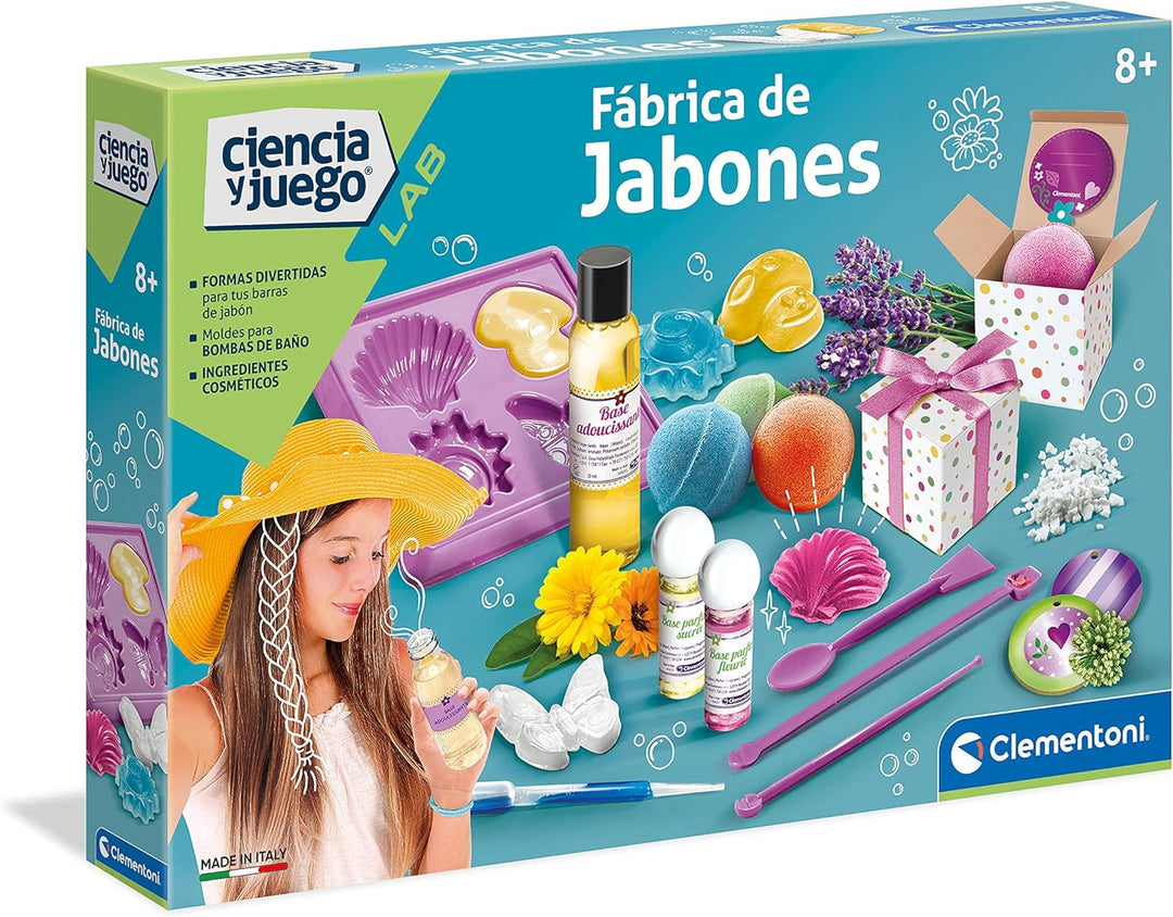 Juego Fabrica De Jabones Con Diseño Para Niños