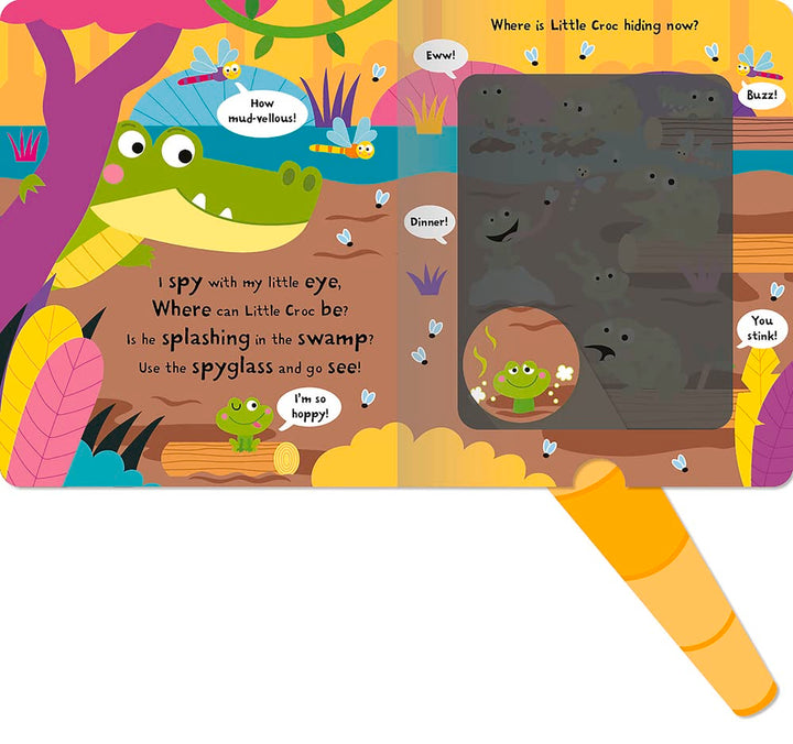 Libro Busca Y Encuentra Cocodrilo Grande