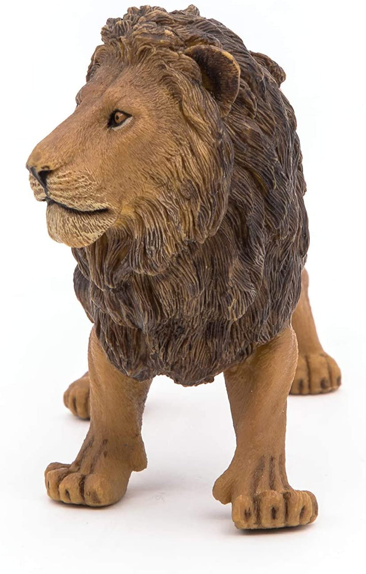 Figura Animales León Pintado a Mano