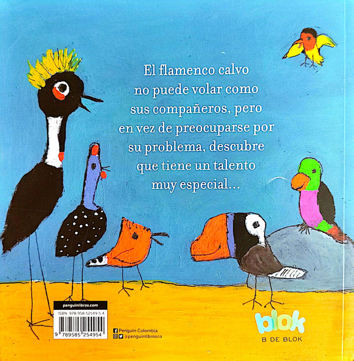 Libro Infantil El Flamenco Calvo Amalia Low
