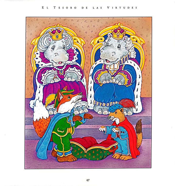 Libro Infantil El Tesoro De Las Virtudes