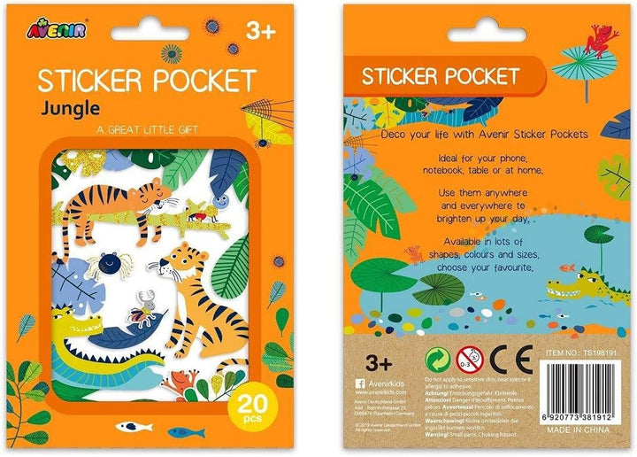 Set De Stickers Brillantes La Selva