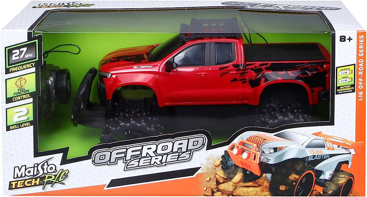 Carro A Control Remoto Chevrolet Silverado Off Road 1:16